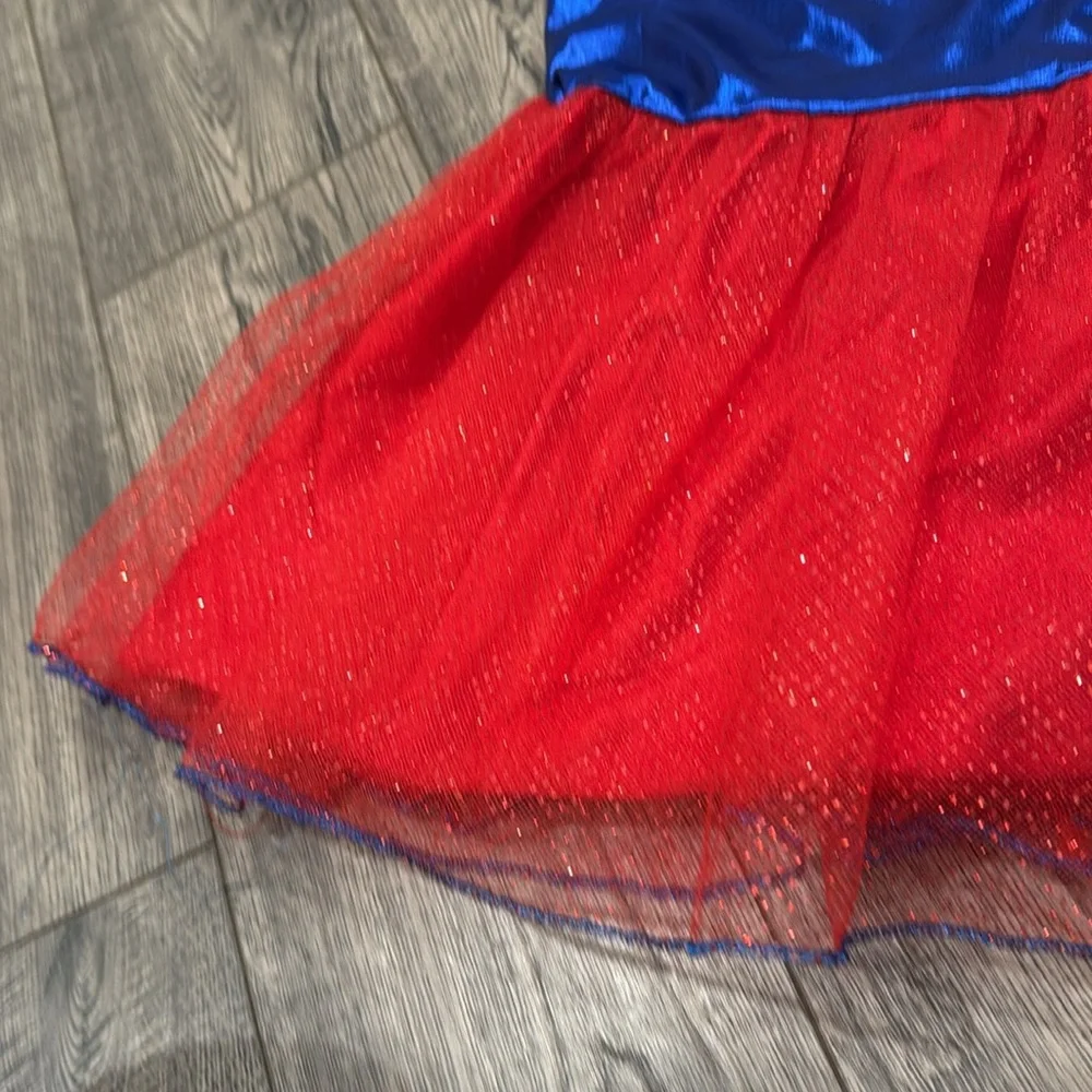 Superhero Kids Costume - Red and Blue 7/8